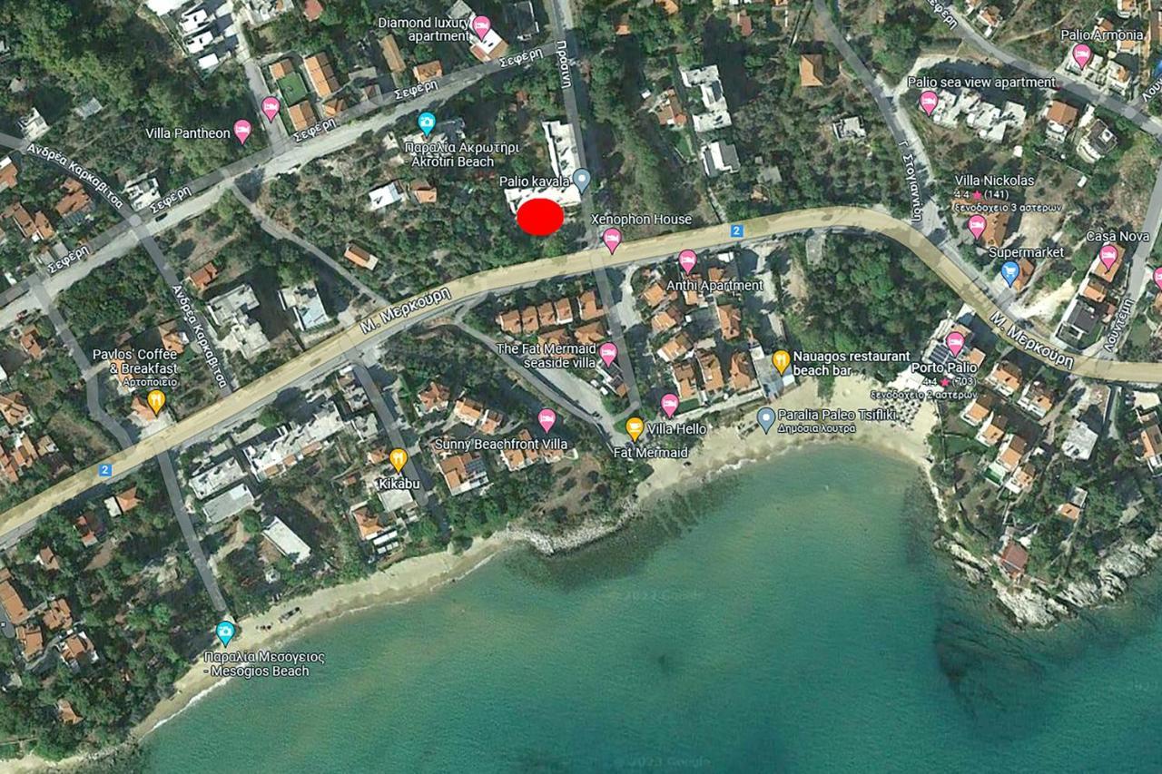 Apartament Holiday Blue PalaiónTsiflíkion Zewnętrze zdjęcie