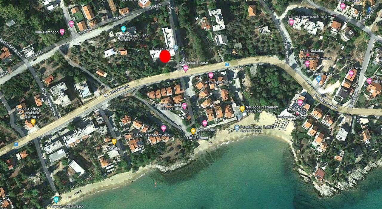 Apartament Holiday Blue PalaiónTsiflíkion Zewnętrze zdjęcie
